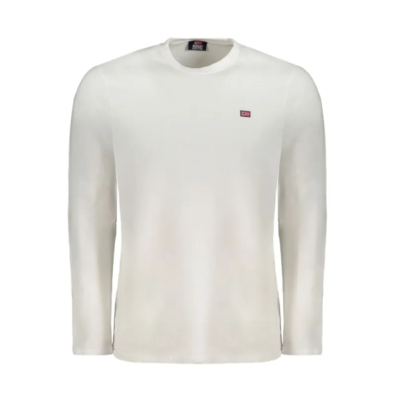 White Cotton Men T-Shirt sold by Louxly