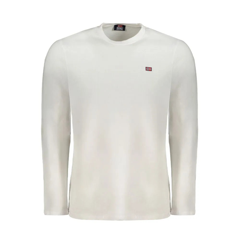 White Cotton Men T-Shirt sold by Louxly