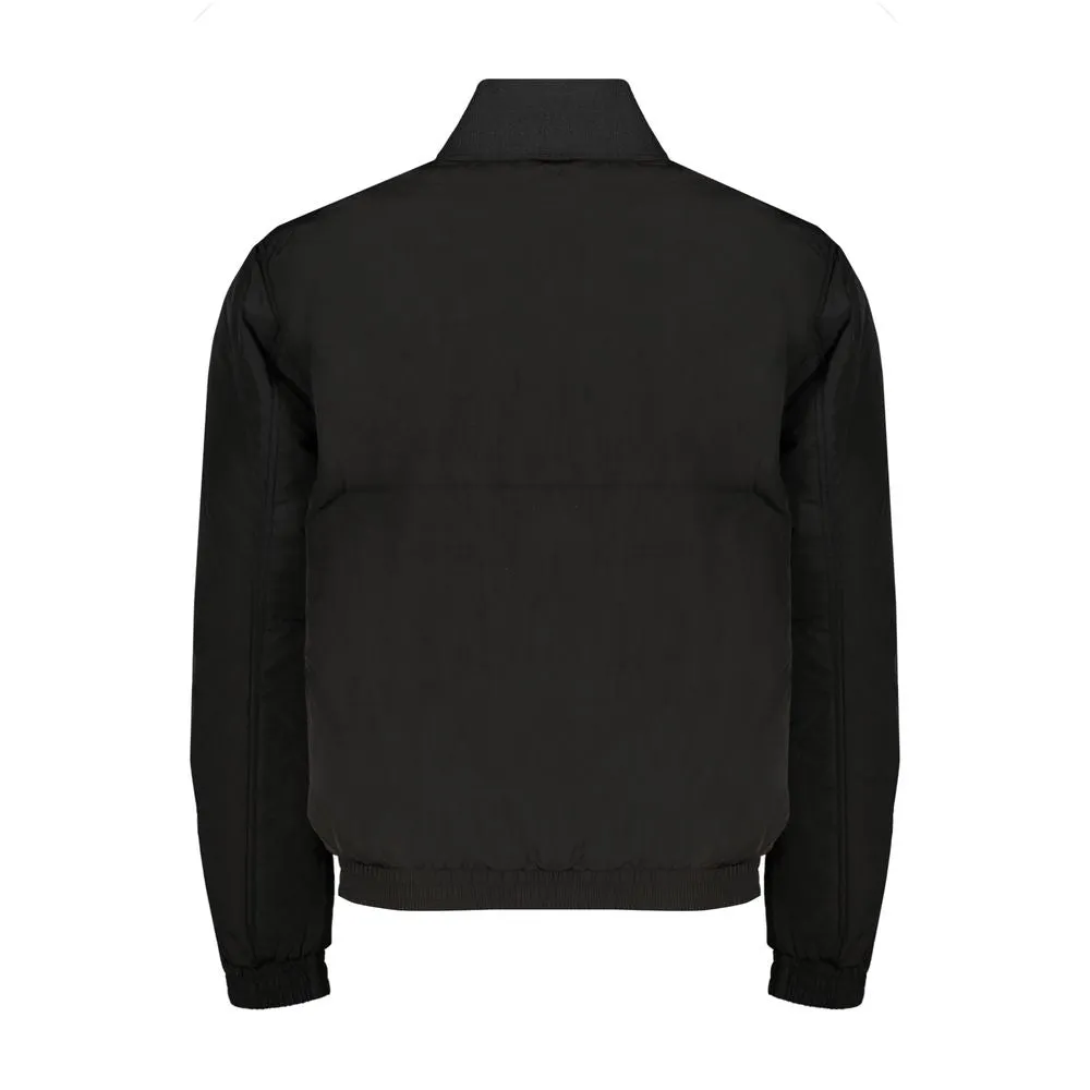 Black Polyester Jacket sold by Louxly product image thumbnail 2