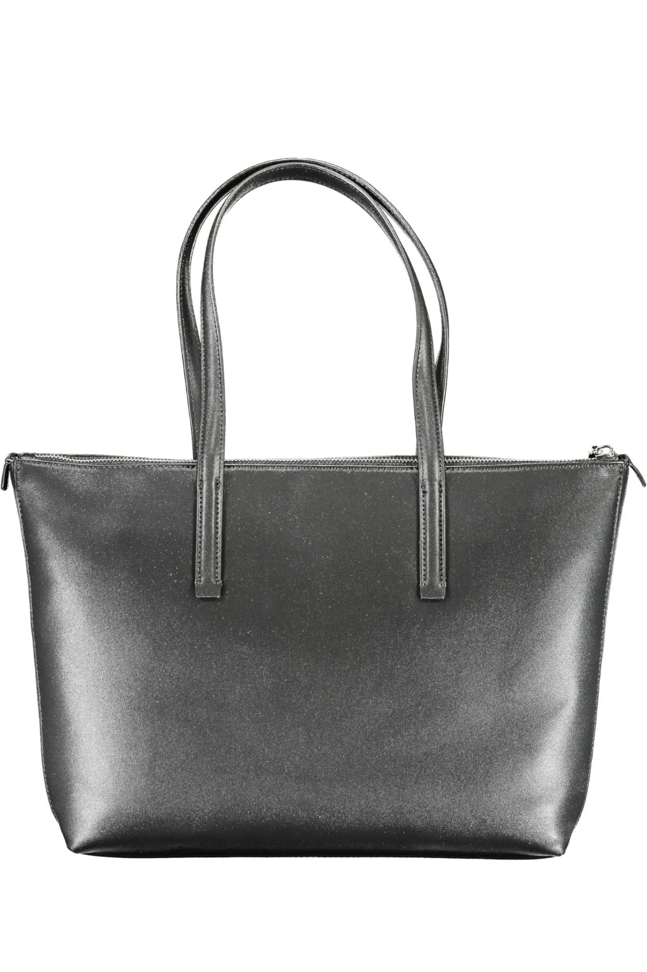 Elegant Black Shoulder Bag with Zip Closure sold by Louxly product image thumbnail 2