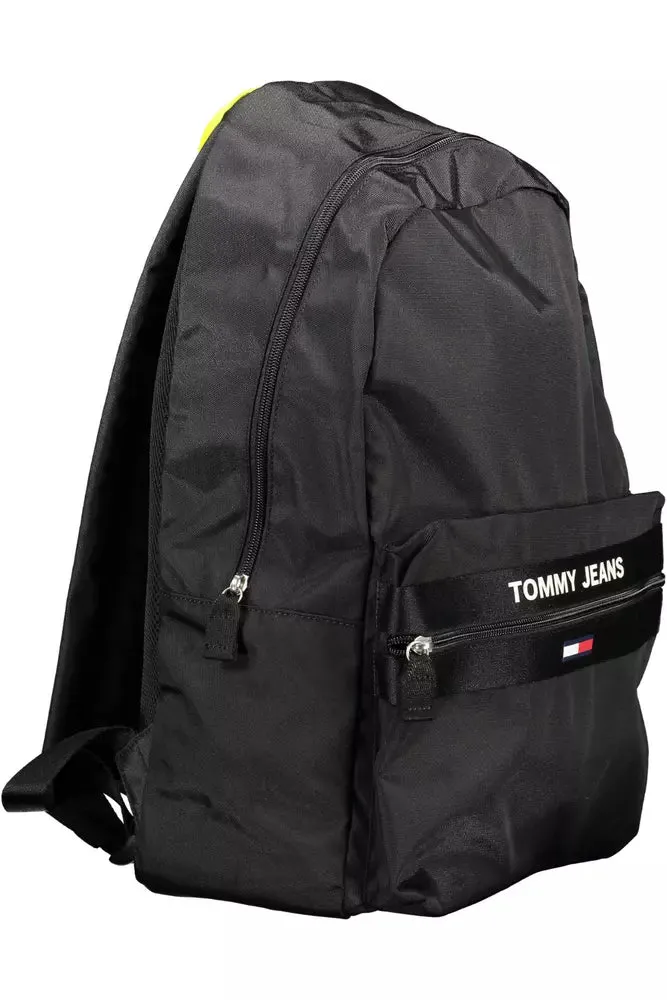 Black Polyester Men Backpack sold by Louxly product image thumbnail 3