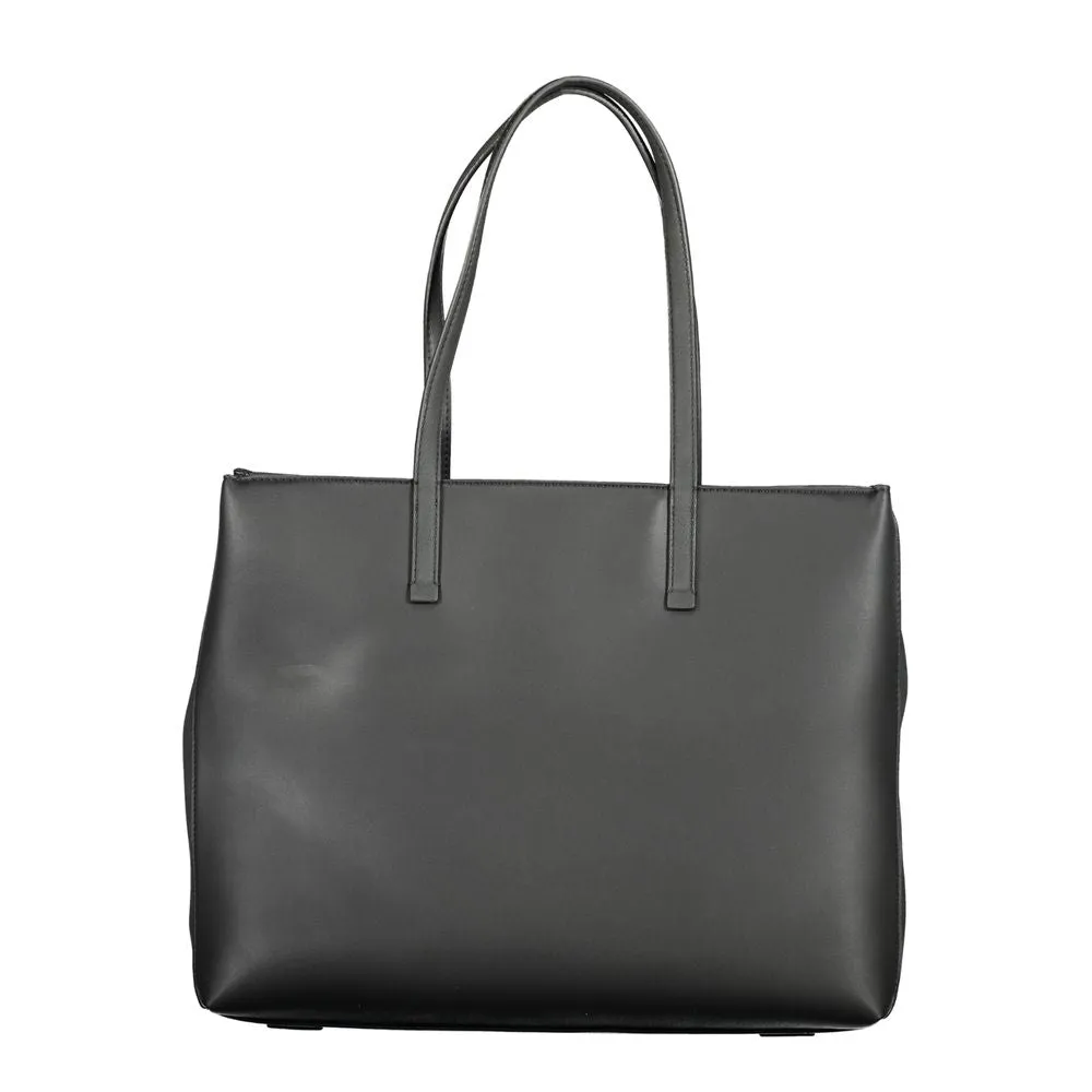 Black Polyester Handbag sold by Louxly product image thumbnail 2