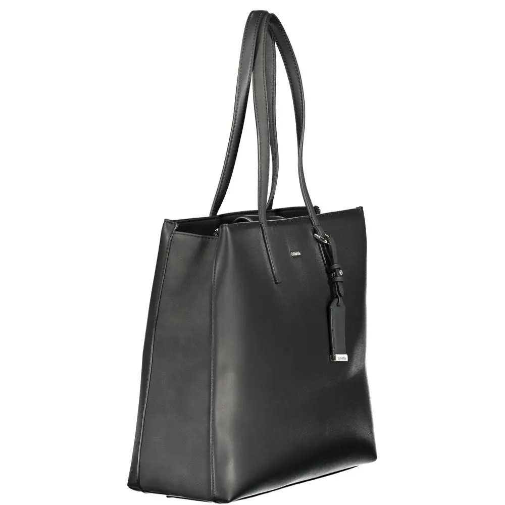 Black Polyester Handbag sold by Louxly product image thumbnail 3