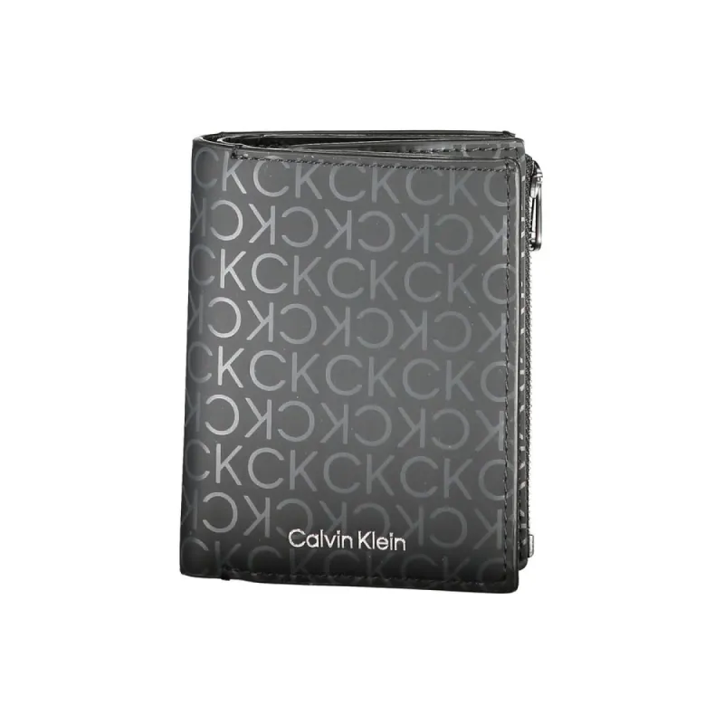 Black Polyester Wallet sold by Louxly