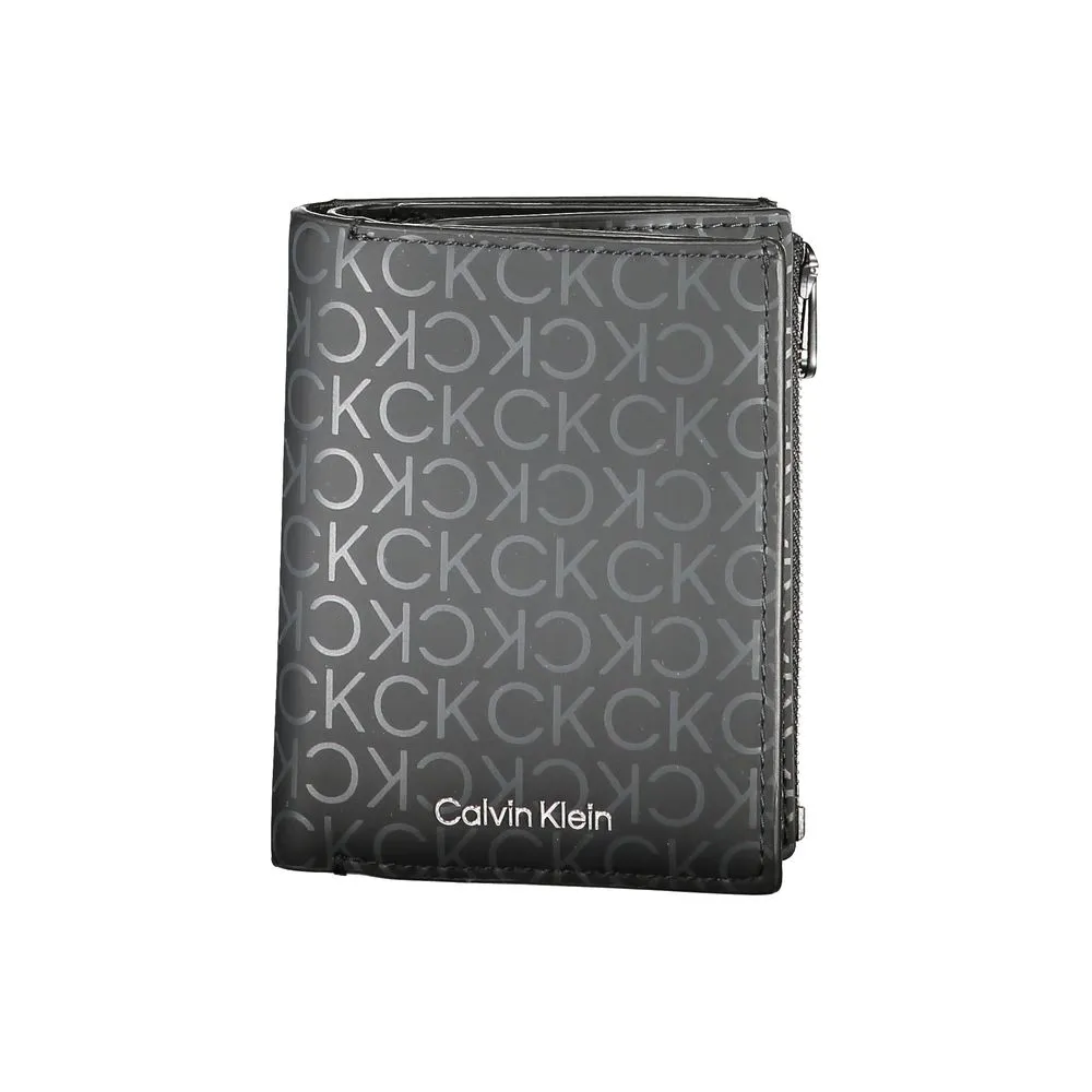 Black Polyester Wallet sold by Louxly