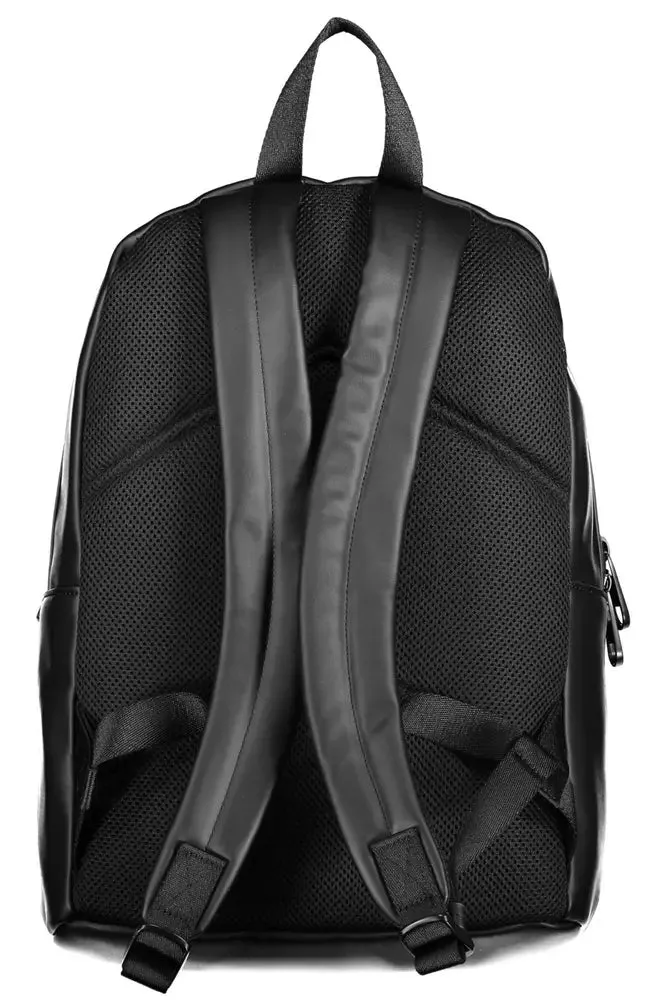 Black Polyester Men Backpack sold by Louxly product image thumbnail 2