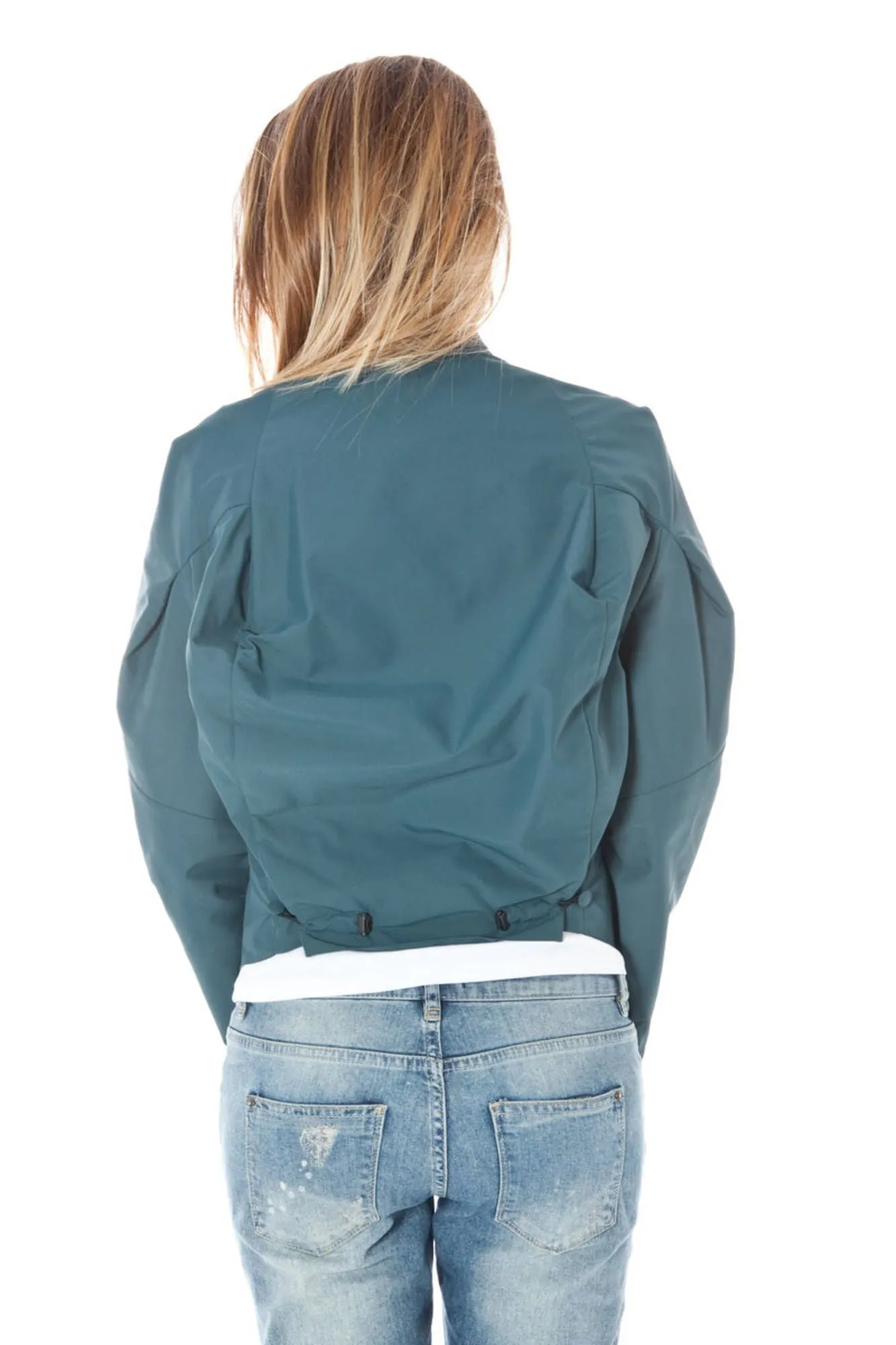 Green Polyamide Women Jacket sold by Louxly product image thumbnail 3