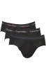 Black Cotton Men Brief sold by Louxly