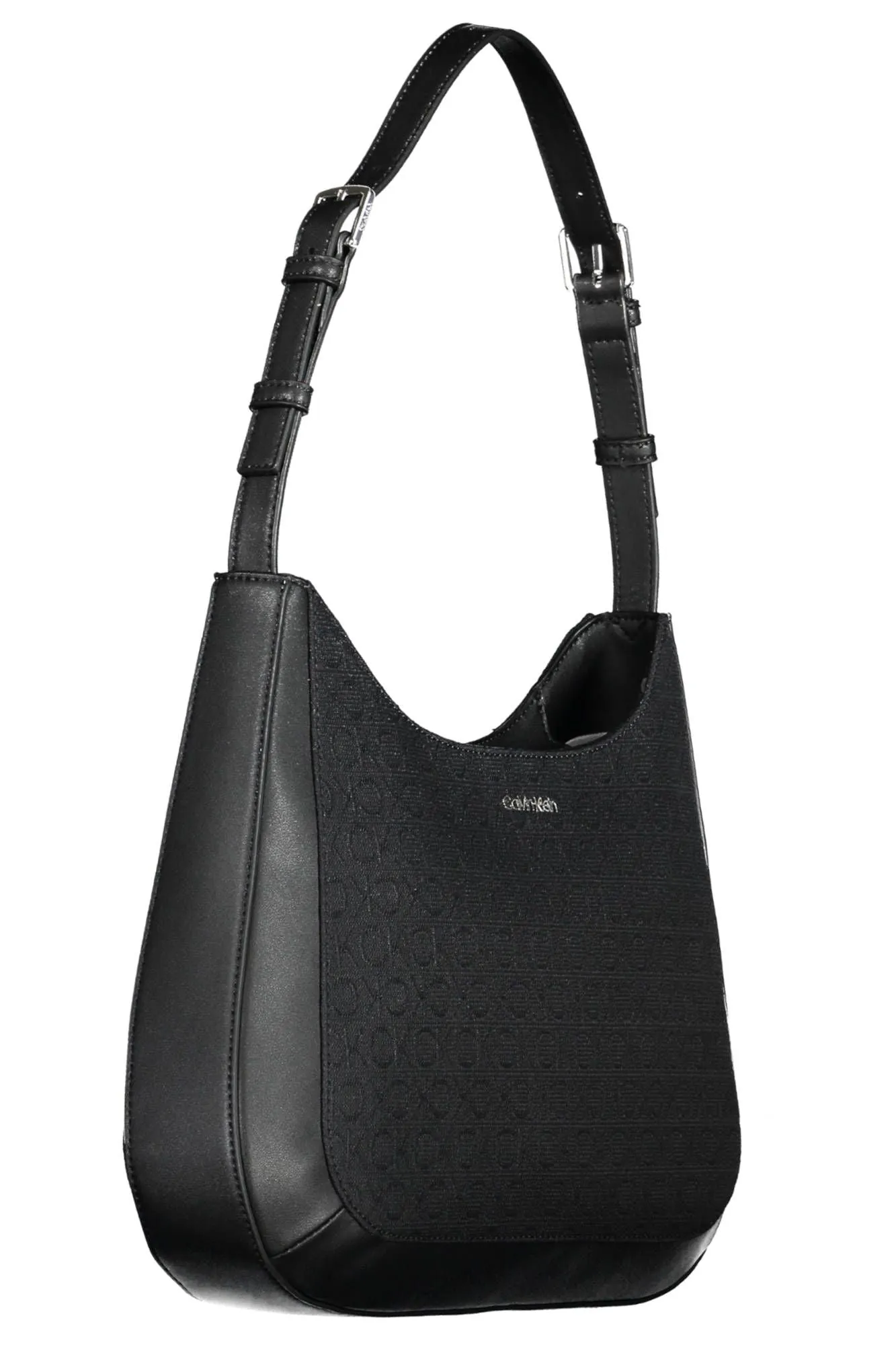 Elegant Black Recycled Shoulder Bag sold by Louxly product image thumbnail 3