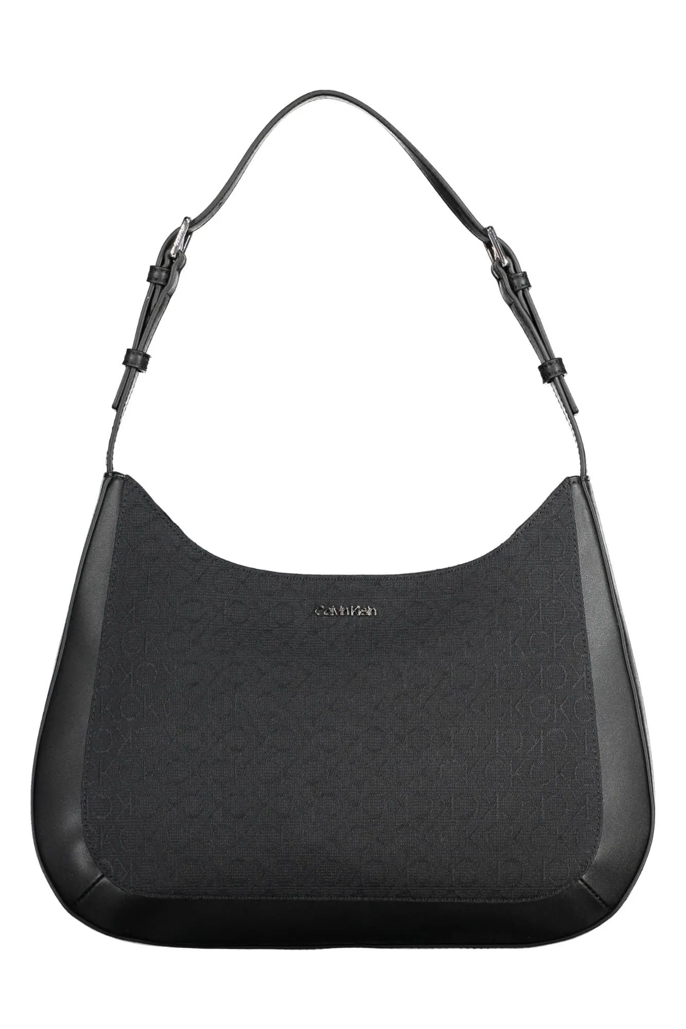 Elegant Black Recycled Shoulder Bag sold by Louxly