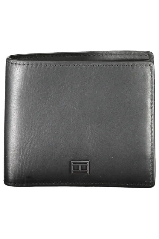 Black Leather Men Wallet sold by Louxly