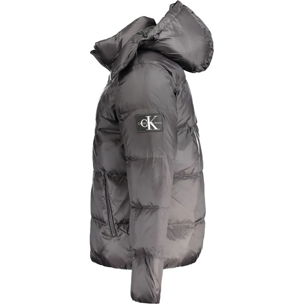 Black Polyamide Jacket sold by Louxly product image thumbnail 2