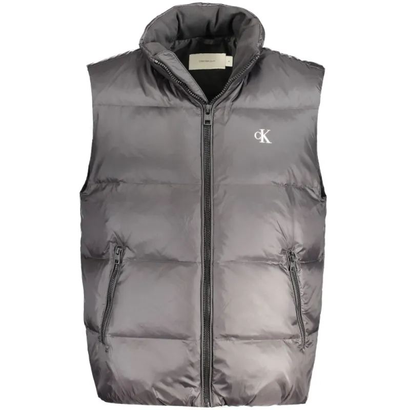 Black Polyamide Jacket sold by Louxly