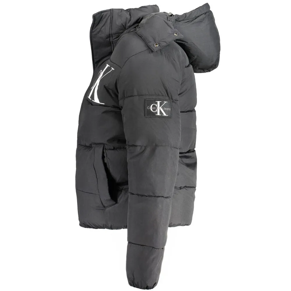 Black Polyamide Jacket sold by Louxly product image thumbnail 2