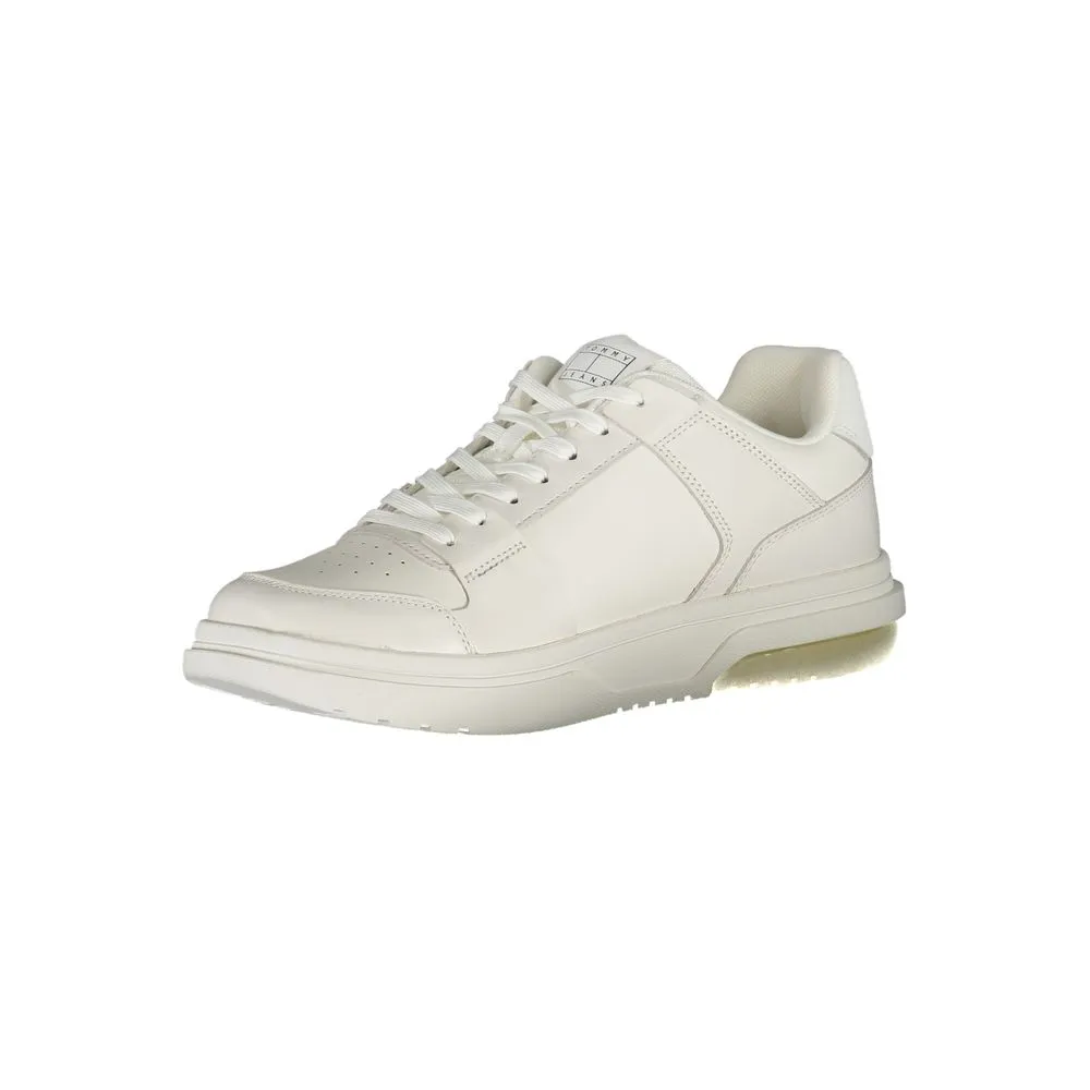 White Polyethylene Men Sneaker sold by Louxly product image thumbnail 3