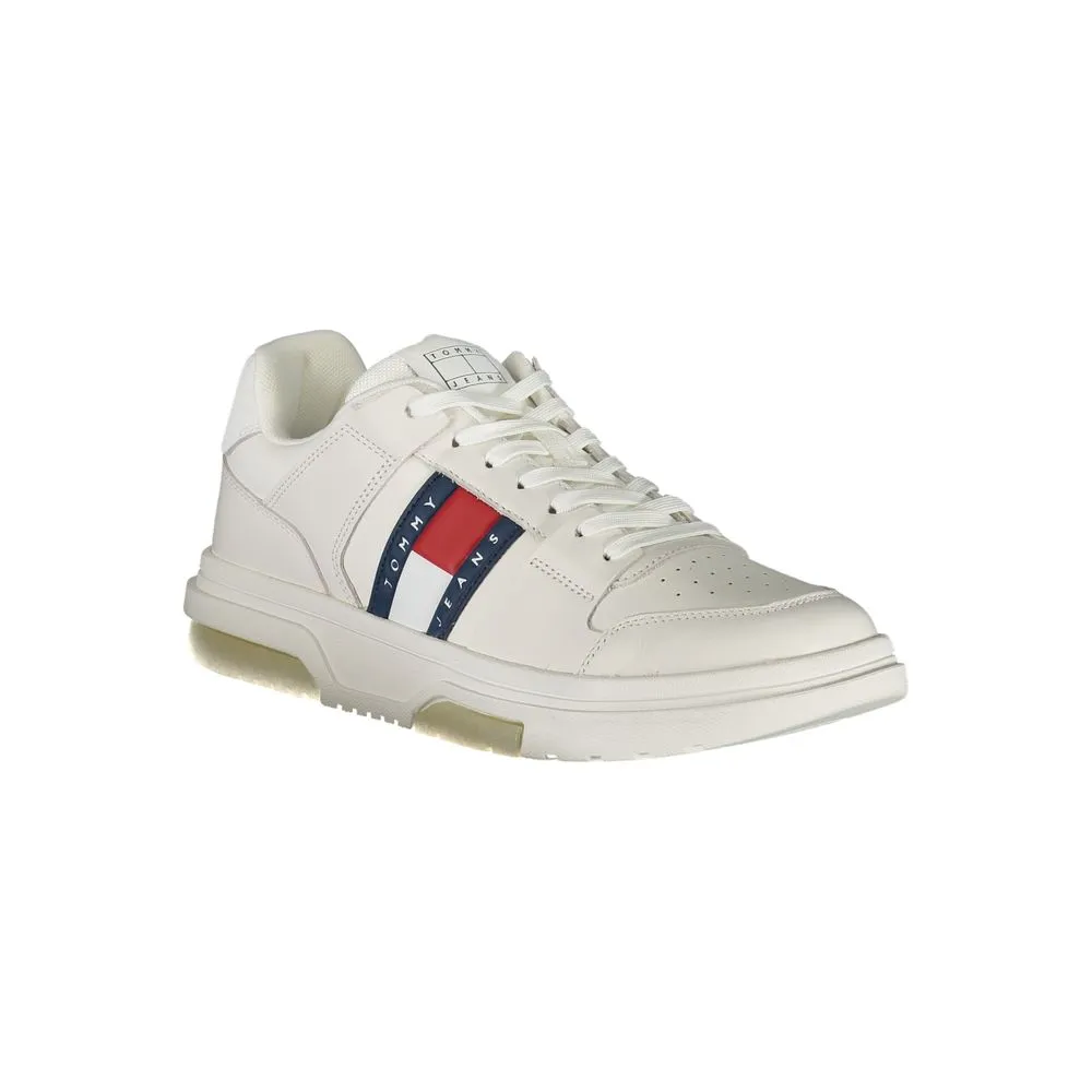 White Polyethylene Men Sneaker sold by Louxly product image thumbnail 2