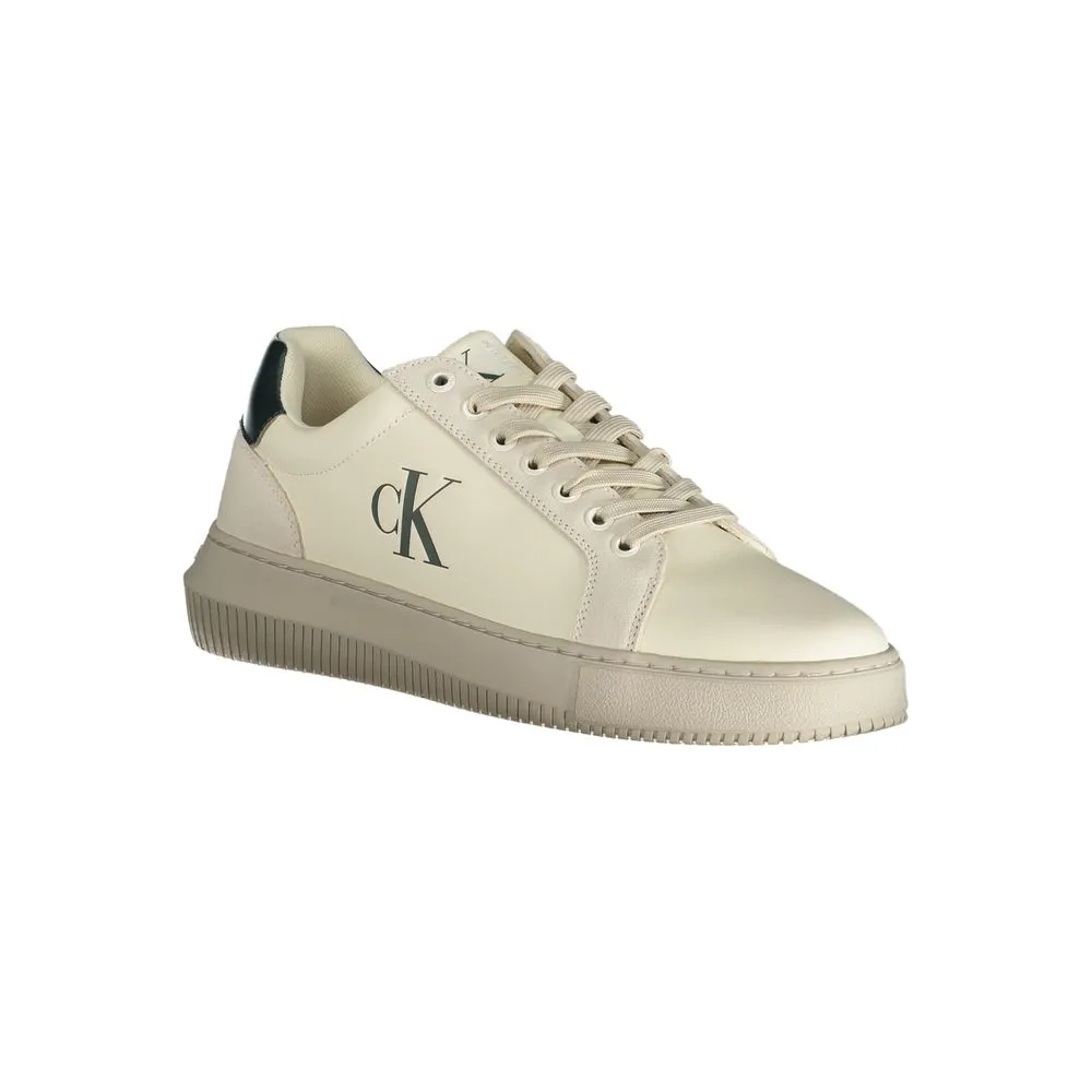 White Polyester Sneaker sold by Louxly product image thumbnail 2