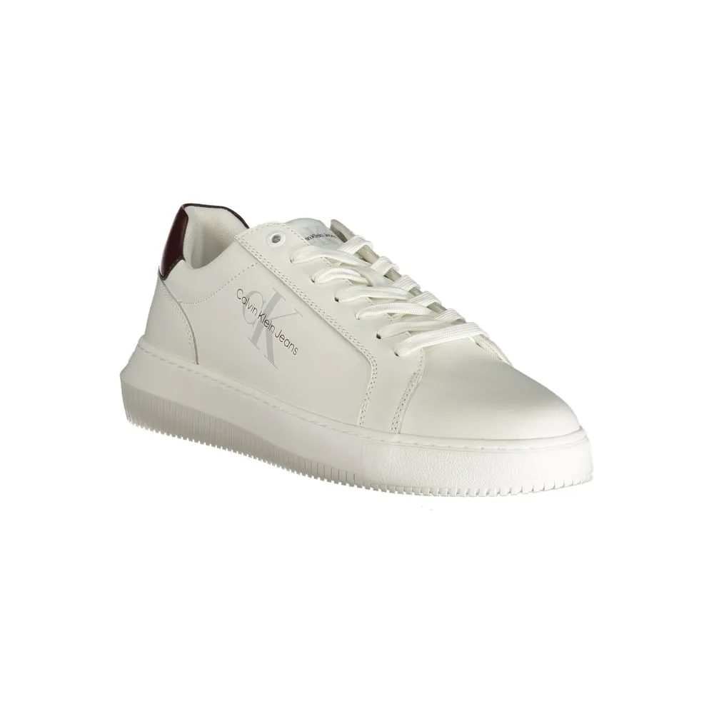 White Polyester Sneaker sold by Louxly product image thumbnail 2