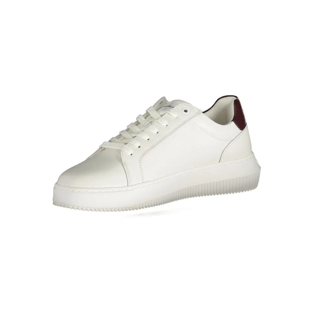 White Polyester Sneaker sold by Louxly product image thumbnail 3