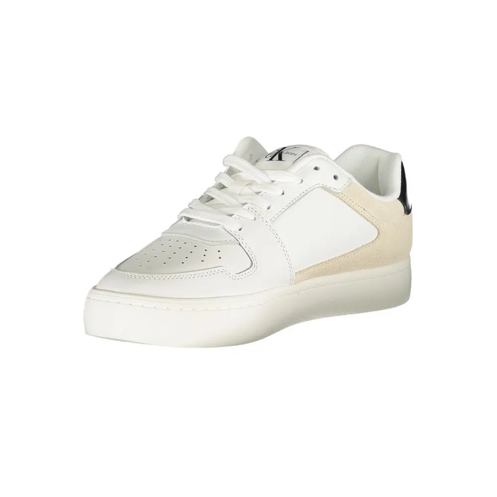 White Polyester Sneaker sold by Louxly product image thumbnail 3