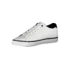 White Polyester Sneaker sold by Louxly