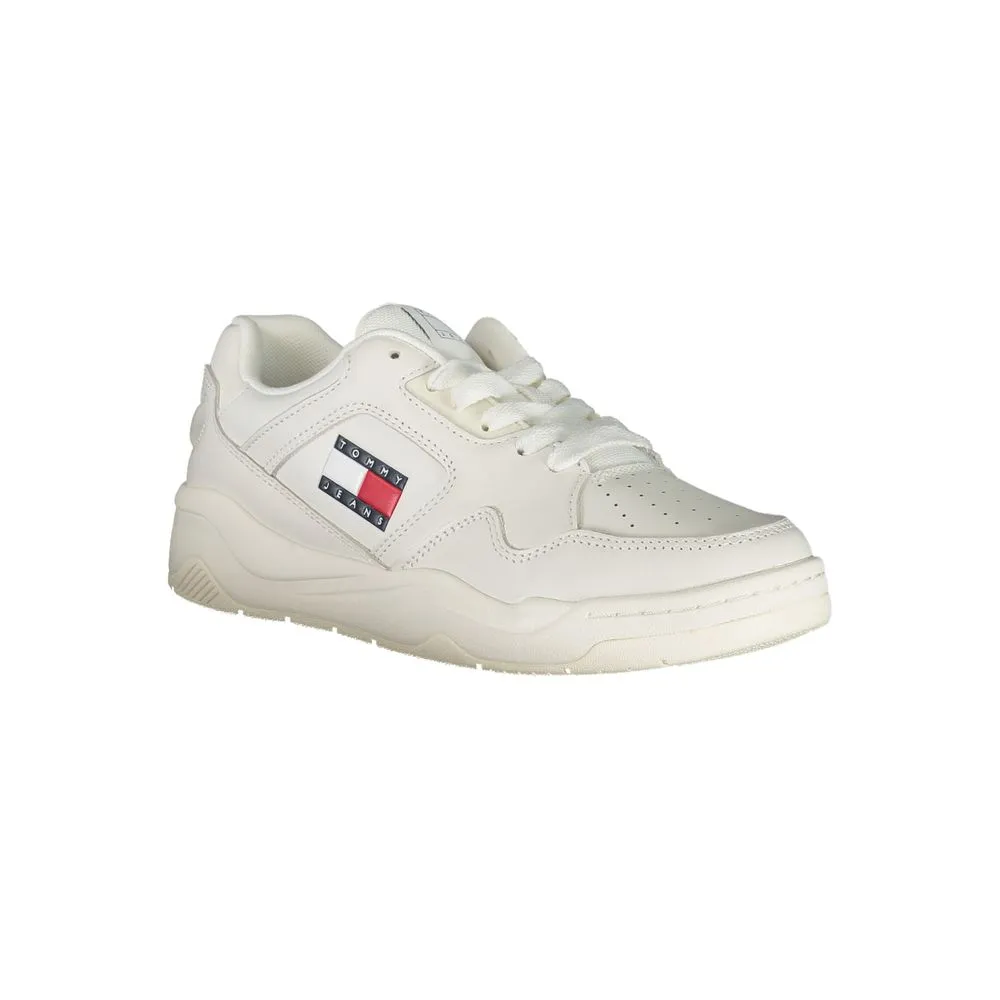 White Polyester Sneaker sold by Louxly product image thumbnail 2