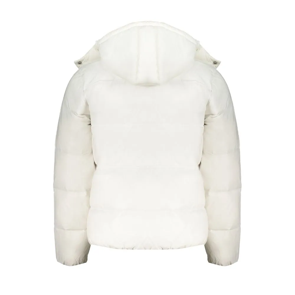 White Polyamide Jacket sold by Louxly product image thumbnail 2