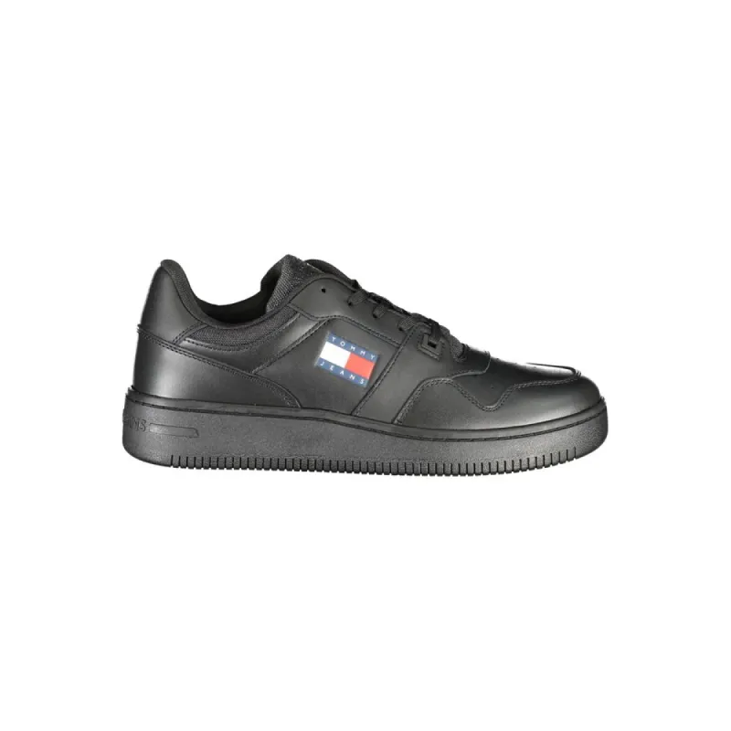 Black Polyester Sneaker sold by Louxly