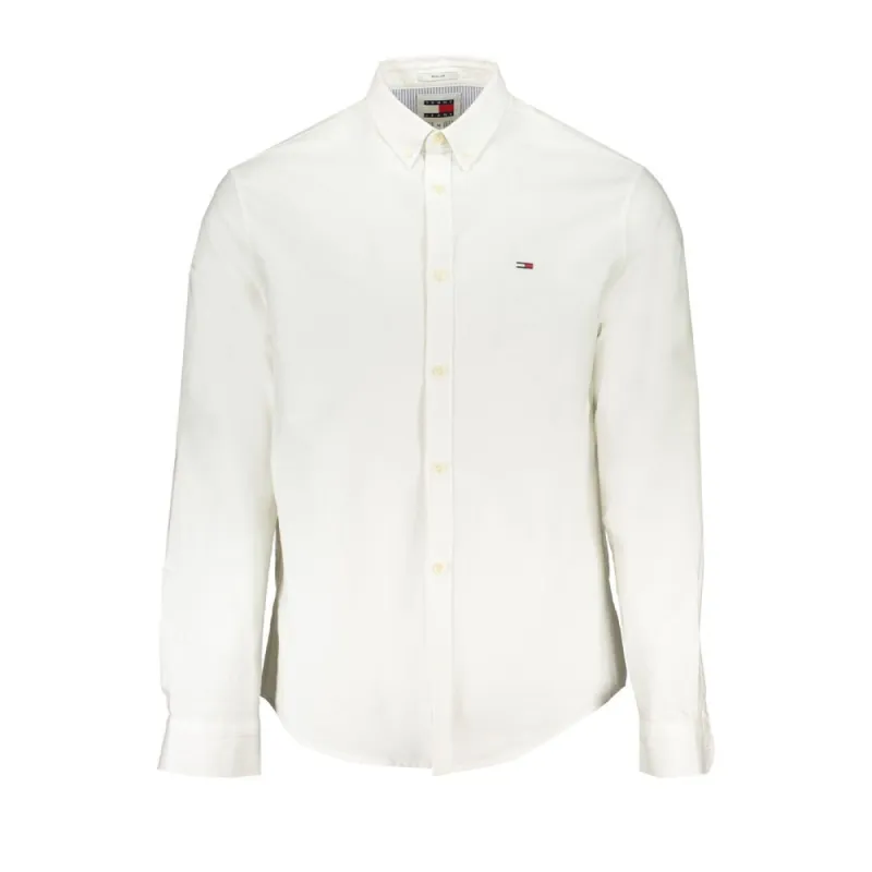 White Cotton Shirt sold by Louxly