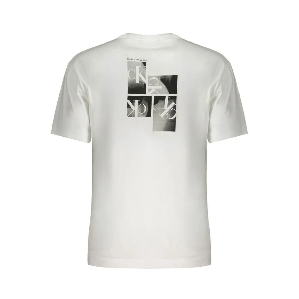 White Cotton T-Shirt sold by Louxly product image thumbnail 2