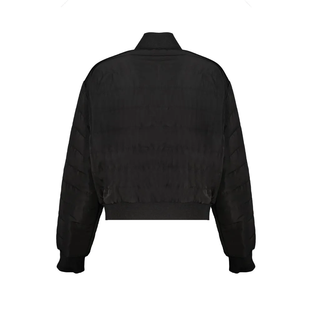 Black Polyester Jackets & Coat sold by Louxly product image thumbnail 2