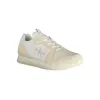 White Polyester Sneaker sold by Louxly
