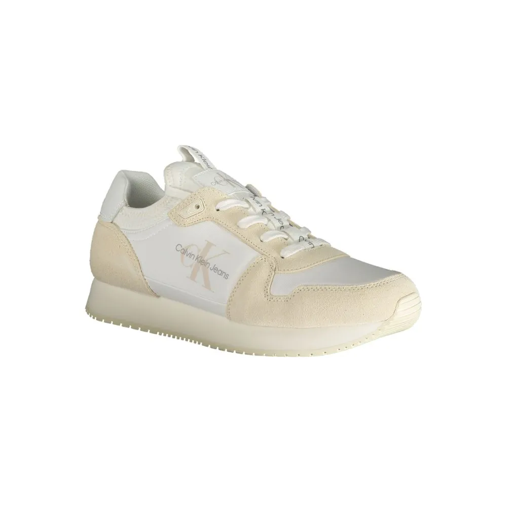 White Polyester Sneaker sold by Louxly product image thumbnail 2