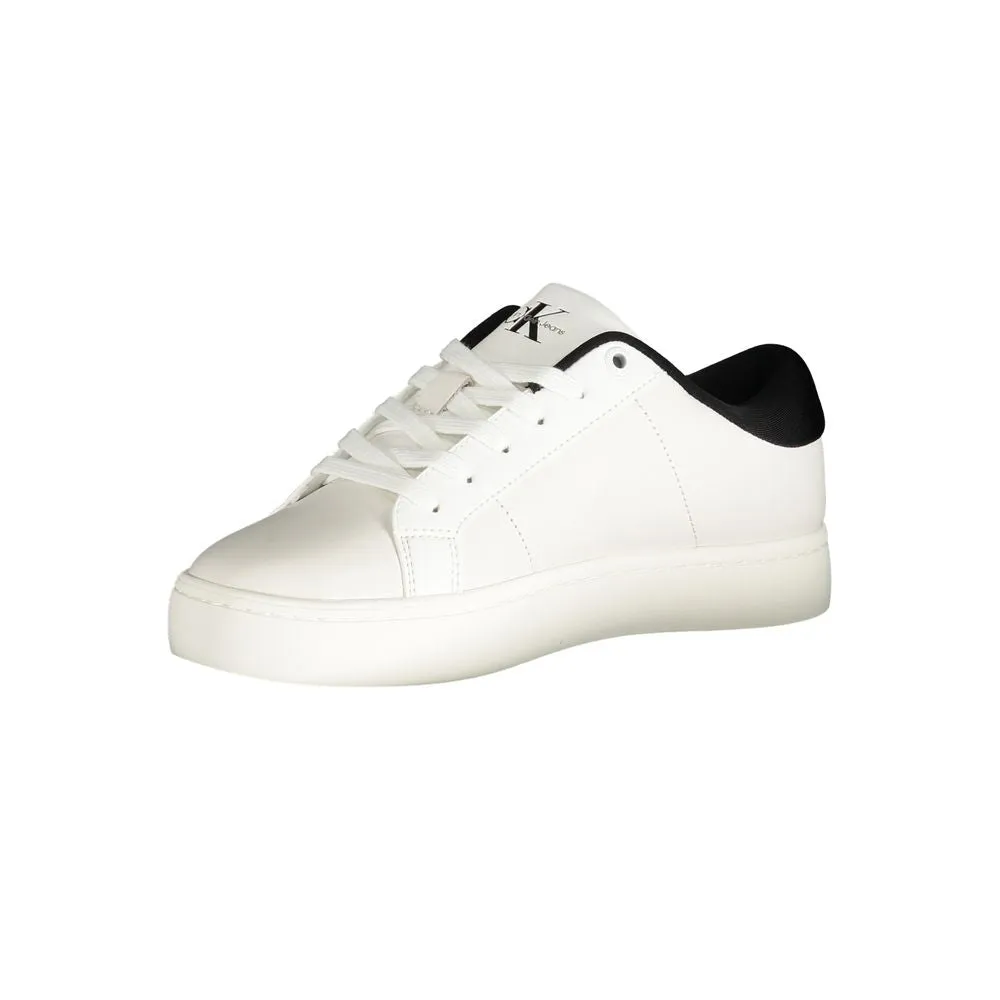 White Polyester Sneaker sold by Louxly product image thumbnail 3