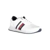 White Polyester Sneaker sold by Louxly