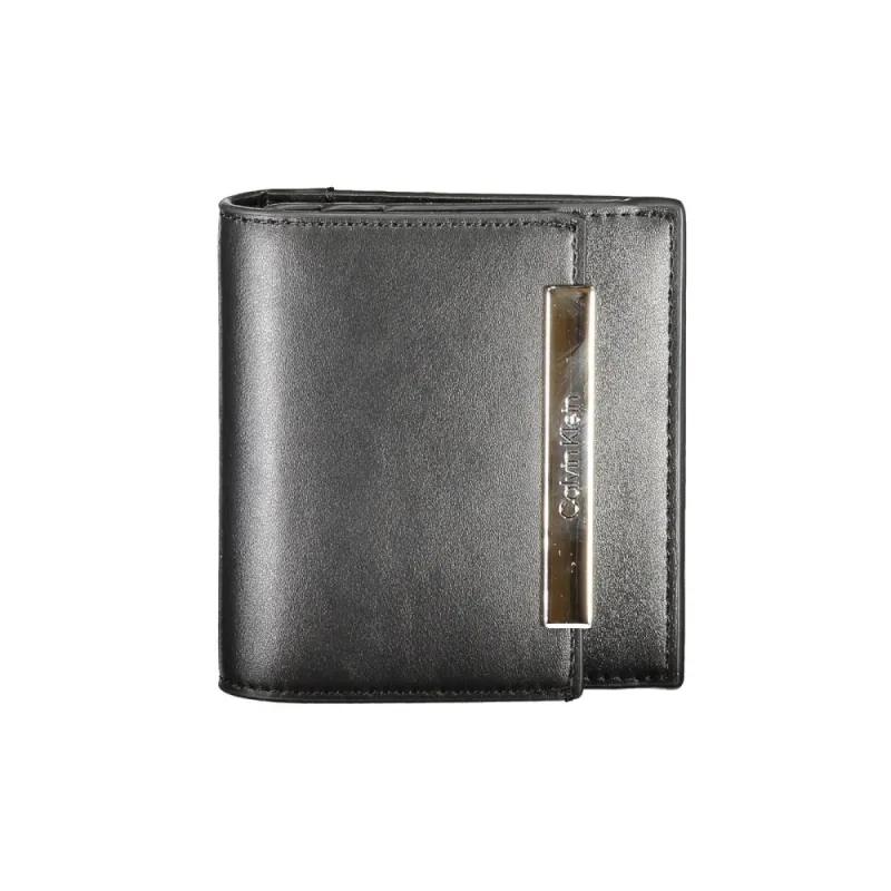 Black Polyester Wallet sold by Louxly