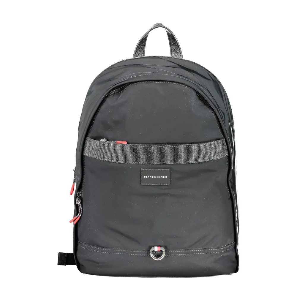Black Polyester Backpack sold by Louxly