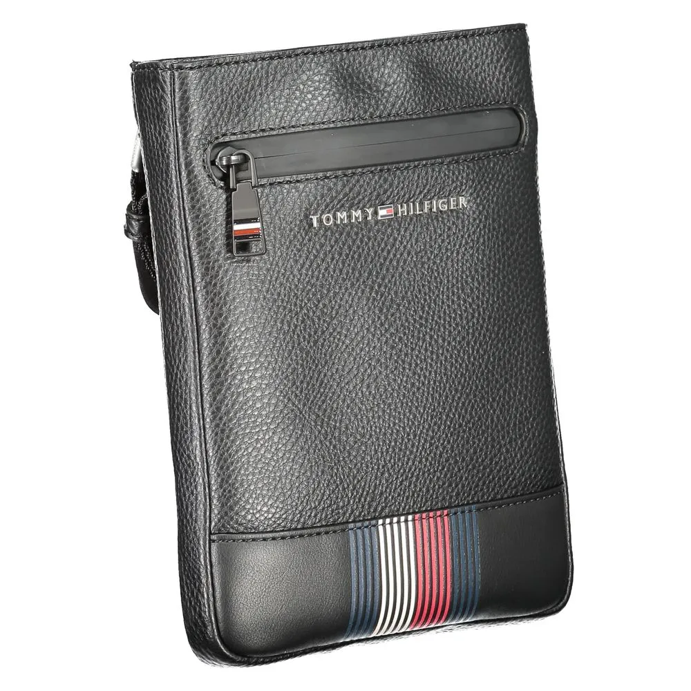 Black Polyethylene Shoulder Bag sold by Louxly product image thumbnail 3