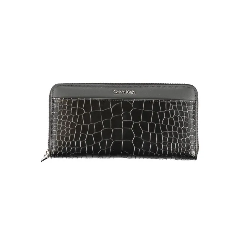 Black Polyester Wallet sold by Louxly