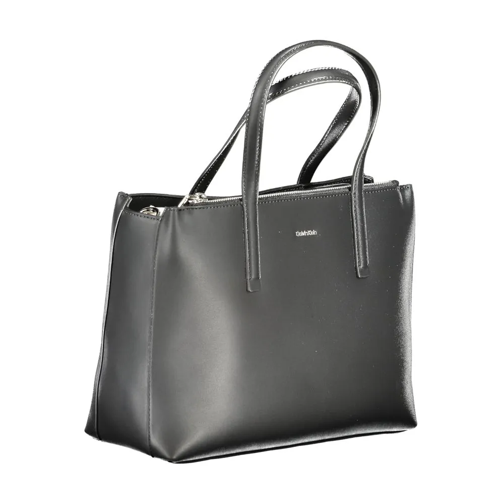 Black Polyester Handbag sold by Louxly product image thumbnail 3