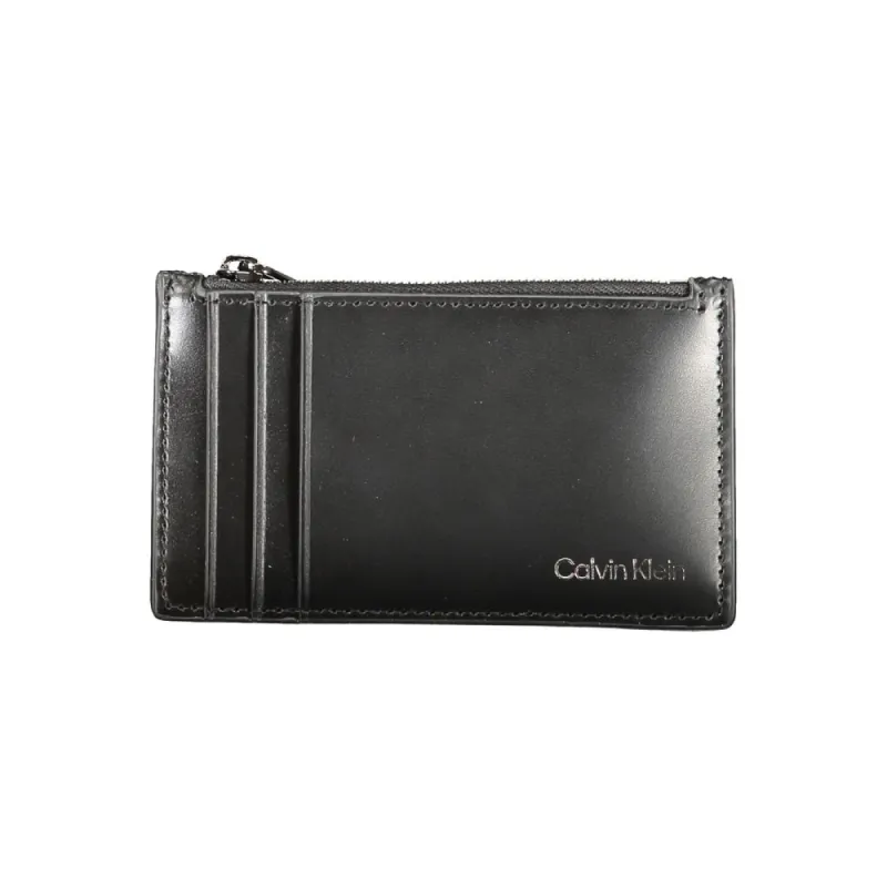 Black Leather Wallet sold by Louxly