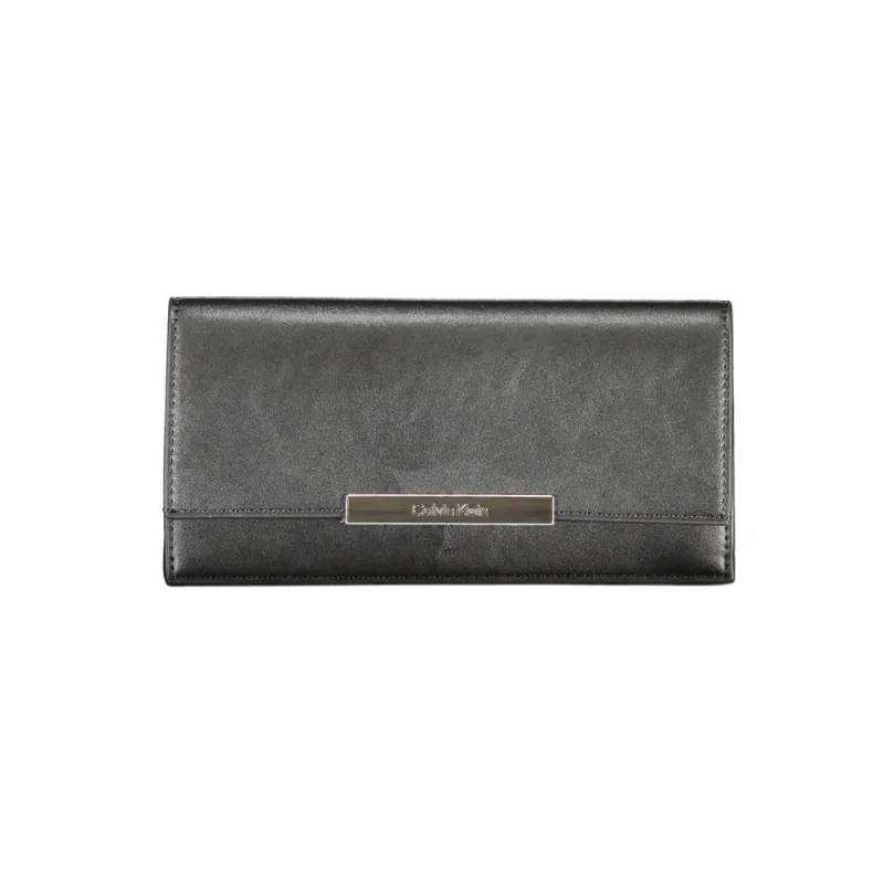 Black Polyester Wallet sold by Louxly