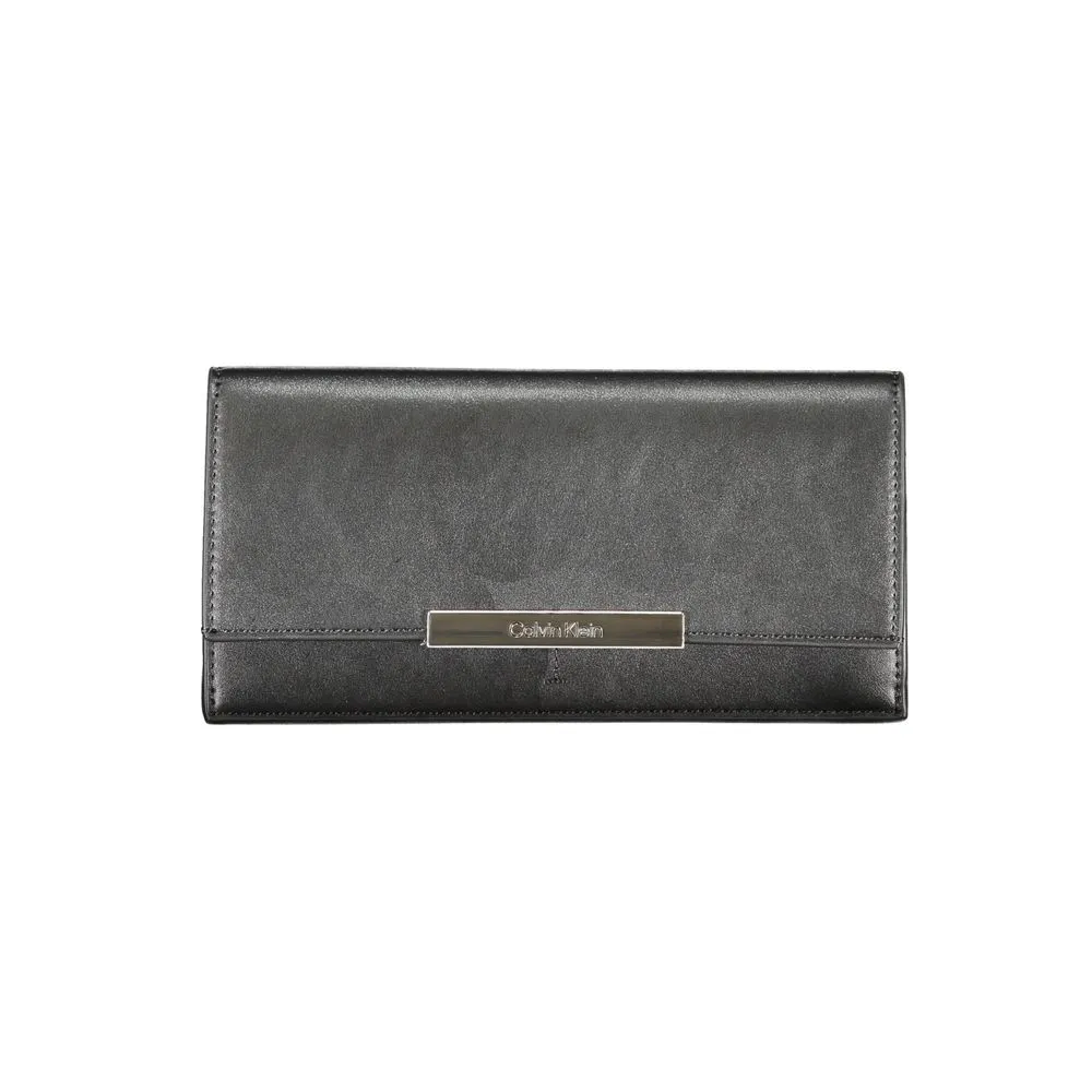 Black Polyester Wallet sold by Louxly