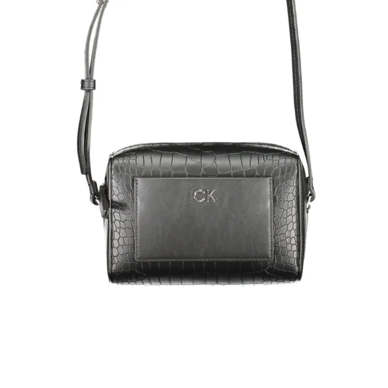Black Polyester Handbag sold by Louxly