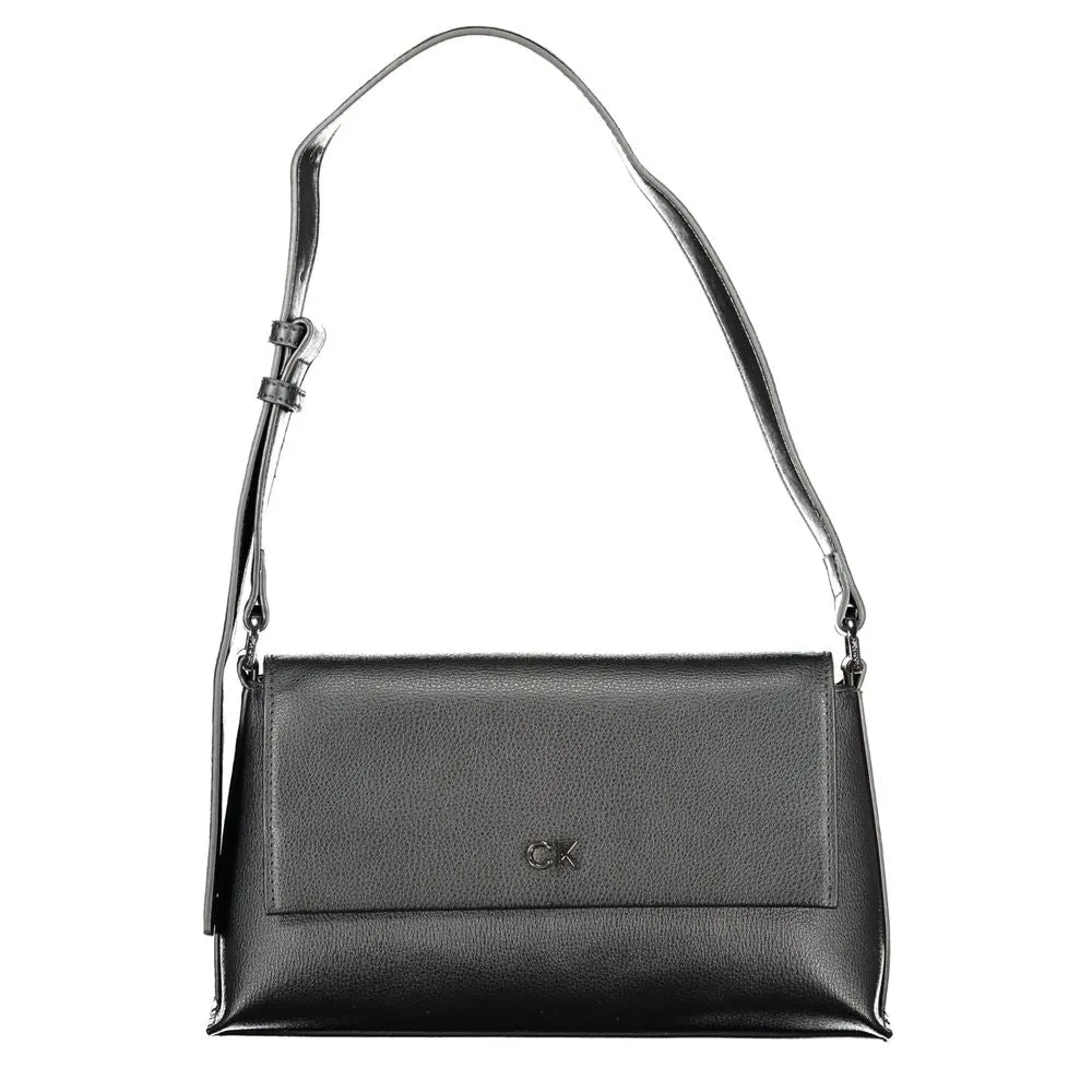 Black Polyester Handbag sold by Louxly