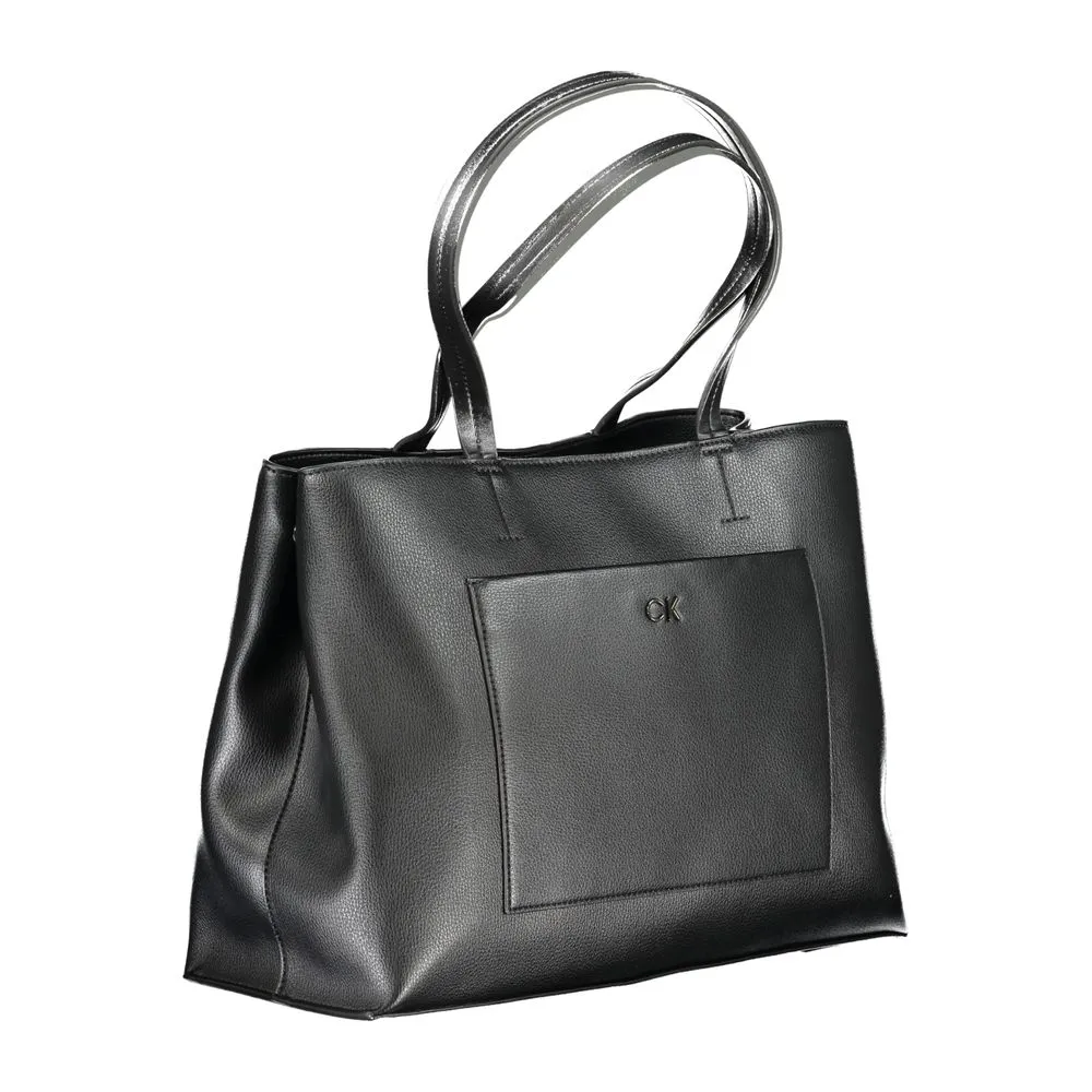Black Polyester Handbag sold by Louxly product image thumbnail 3