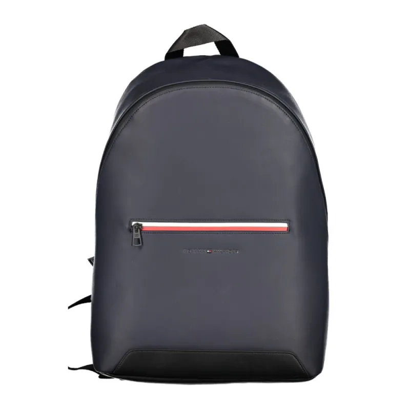 Blue Polyester Backpack sold by Louxly