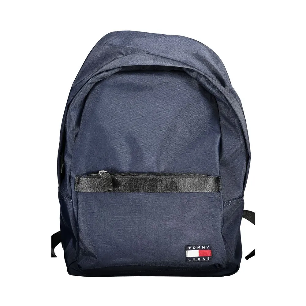 Blue Polyester Backpack sold by Louxly