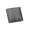 Black Leather Wallet sold by Louxly