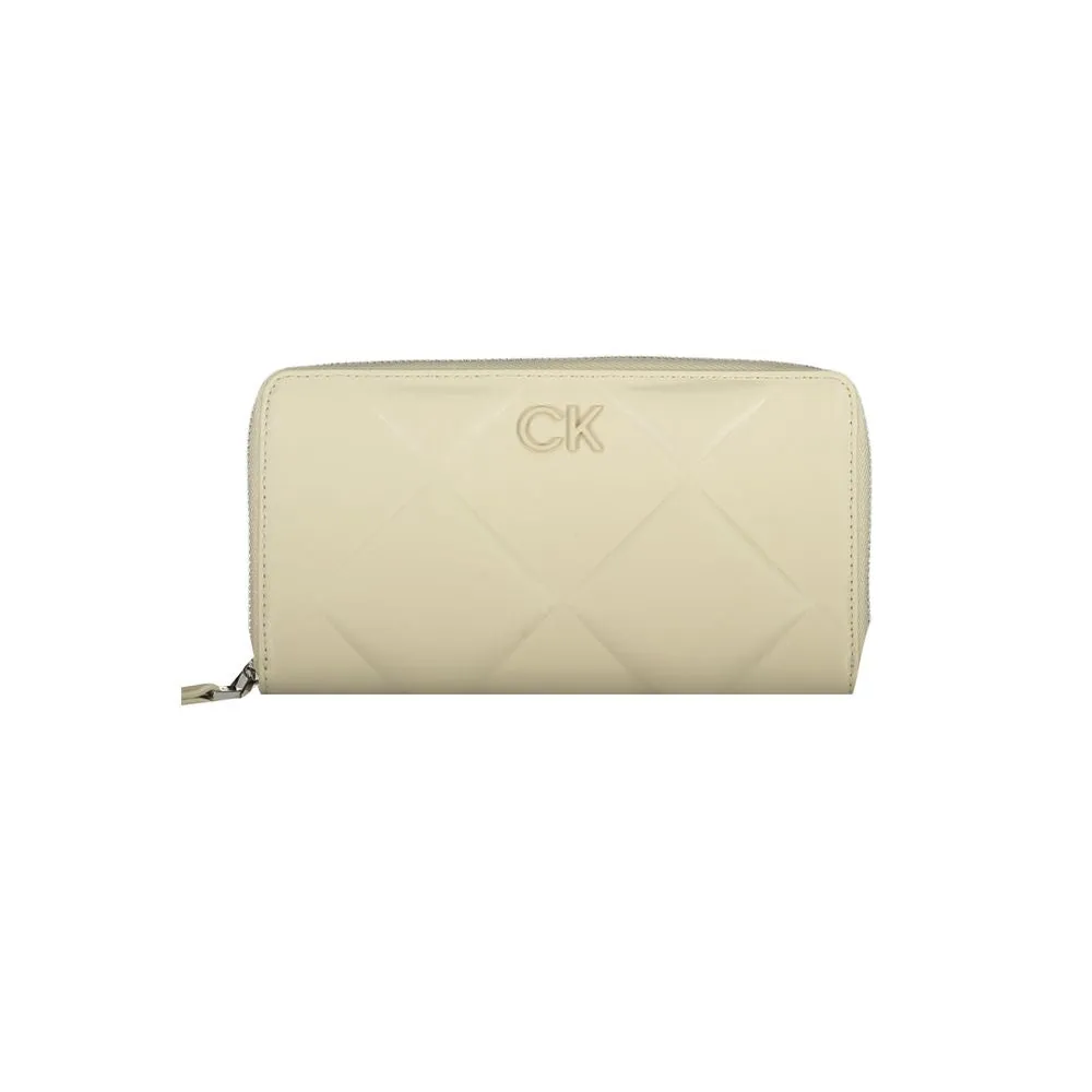 Beige Polyester Wallet sold by Louxly